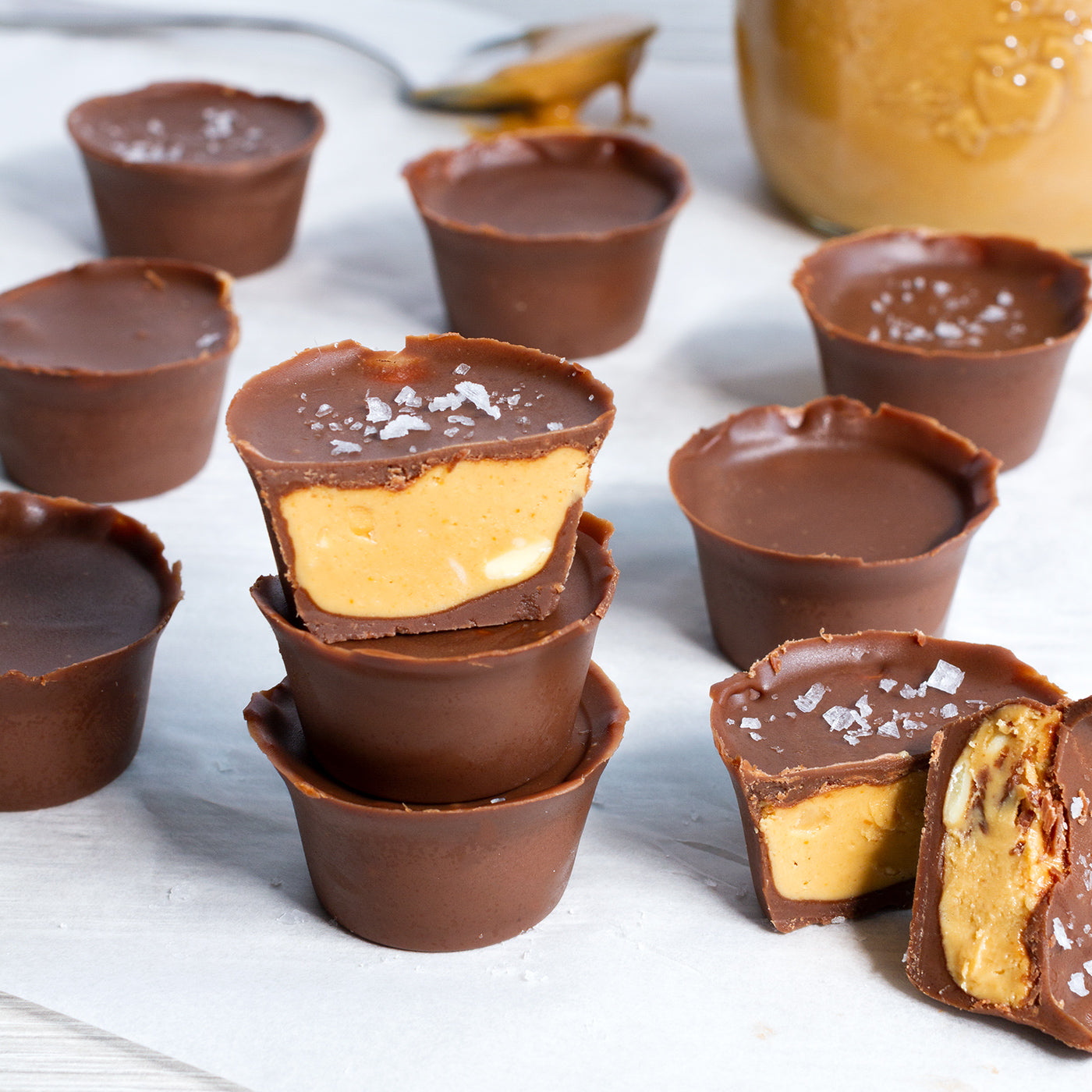 無糖低碳水花生巧克力杯