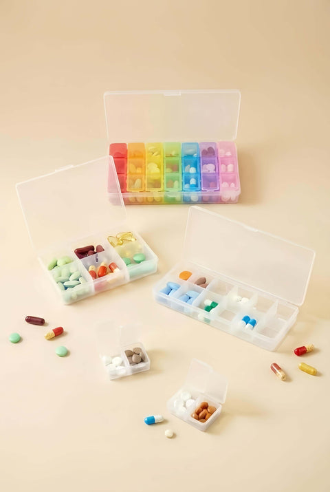 可調式收納藥盒