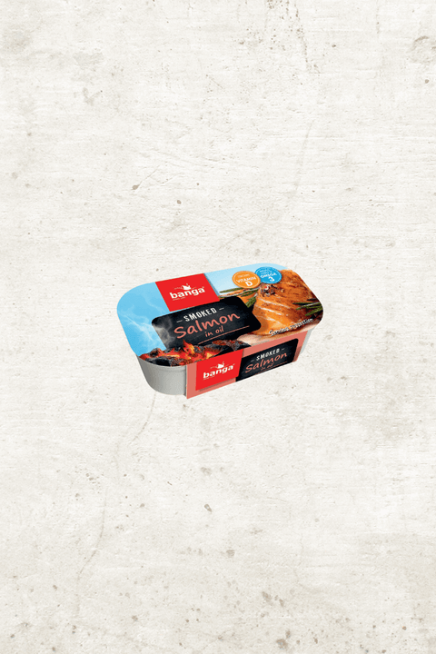 拉脫維亞｜油浸鮭魚罐頭（煙燻＆檸檬）