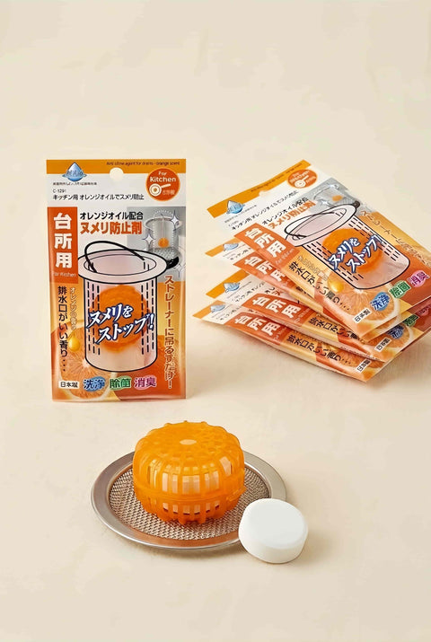 日本｜排水管水槽濾網除臭錠