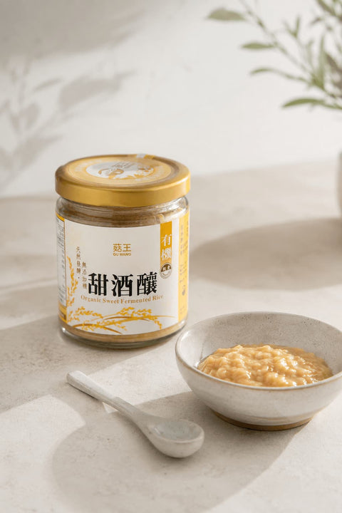 台灣｜無糖有機純糯米甜酒釀