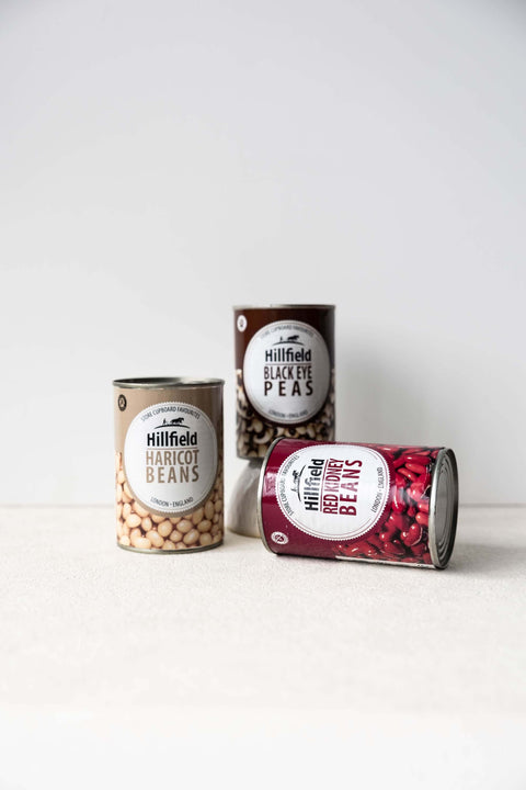 英國｜豆類罐頭（紅腰豆＆黑眼豆＆海軍豆）