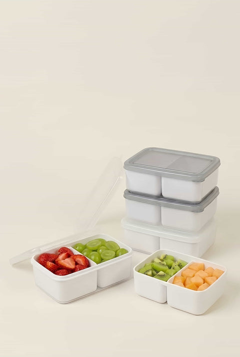 日本｜雙層分隔保鮮盒