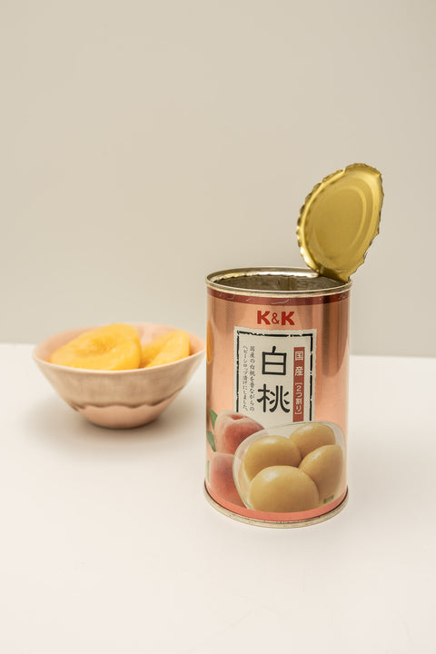 日本｜正宗日本白桃罐頭