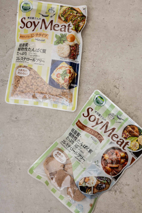 日本｜無添加大豆植物肉＆碎大豆素肉