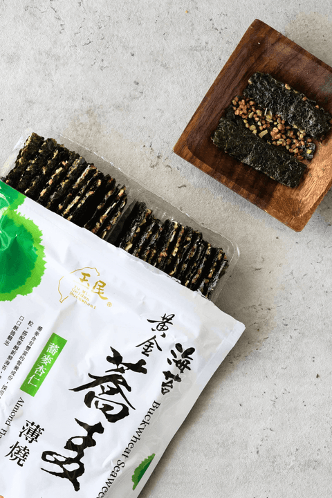 台灣｜黃金蕎麥海苔薄燒