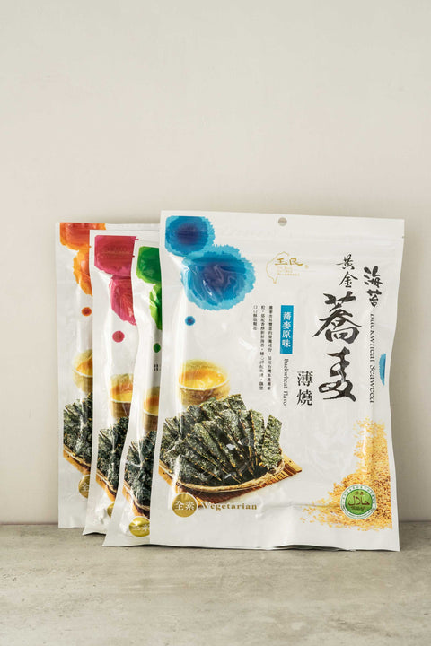 台灣｜黃金蕎麥海苔薄燒