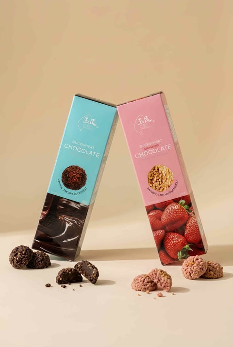 台灣｜ 黃金蕎麥球 草莓 巧克力